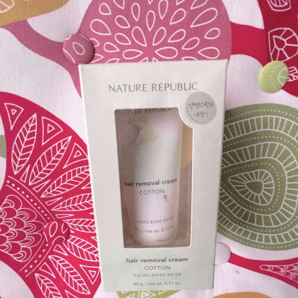 Nature Republic hair removal cream
